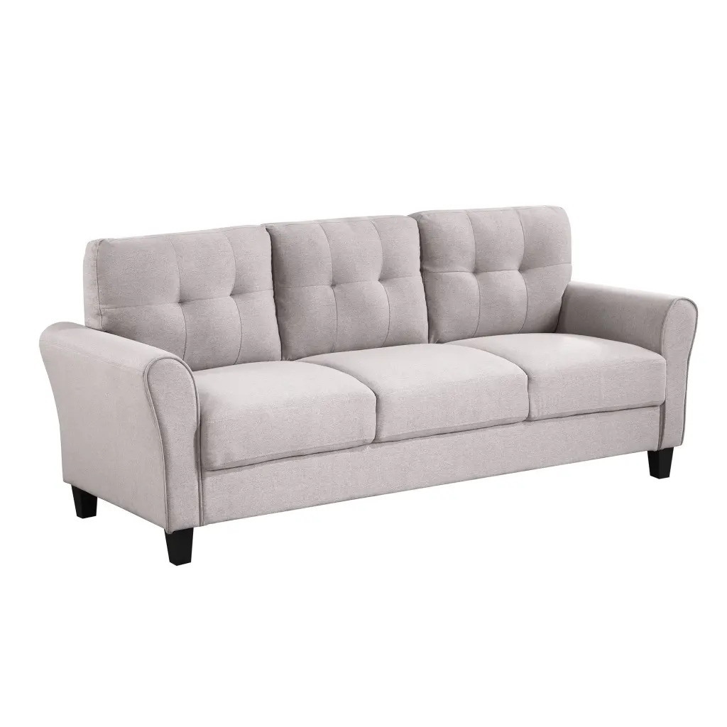 79.9 Inch Modern Living Room Sofa Linen Upholstered Couch Furniture oris fur.