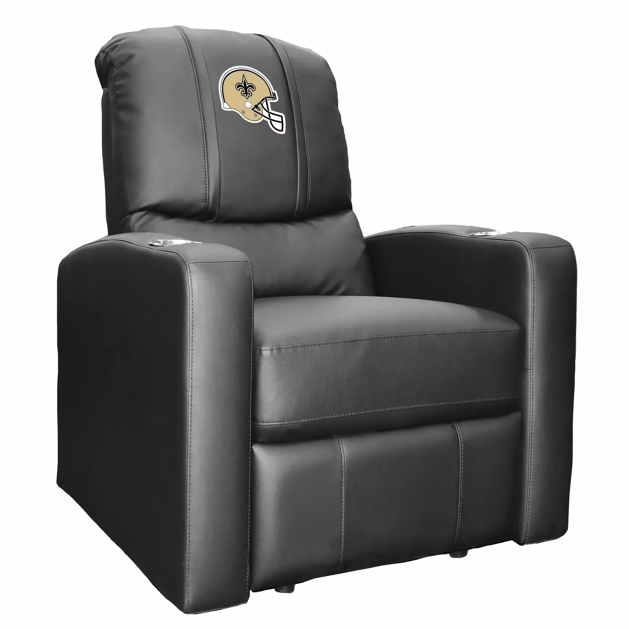New Orleans Saints Helmet Logo Stealth Recliner Zipper System Game Day DreamSeat