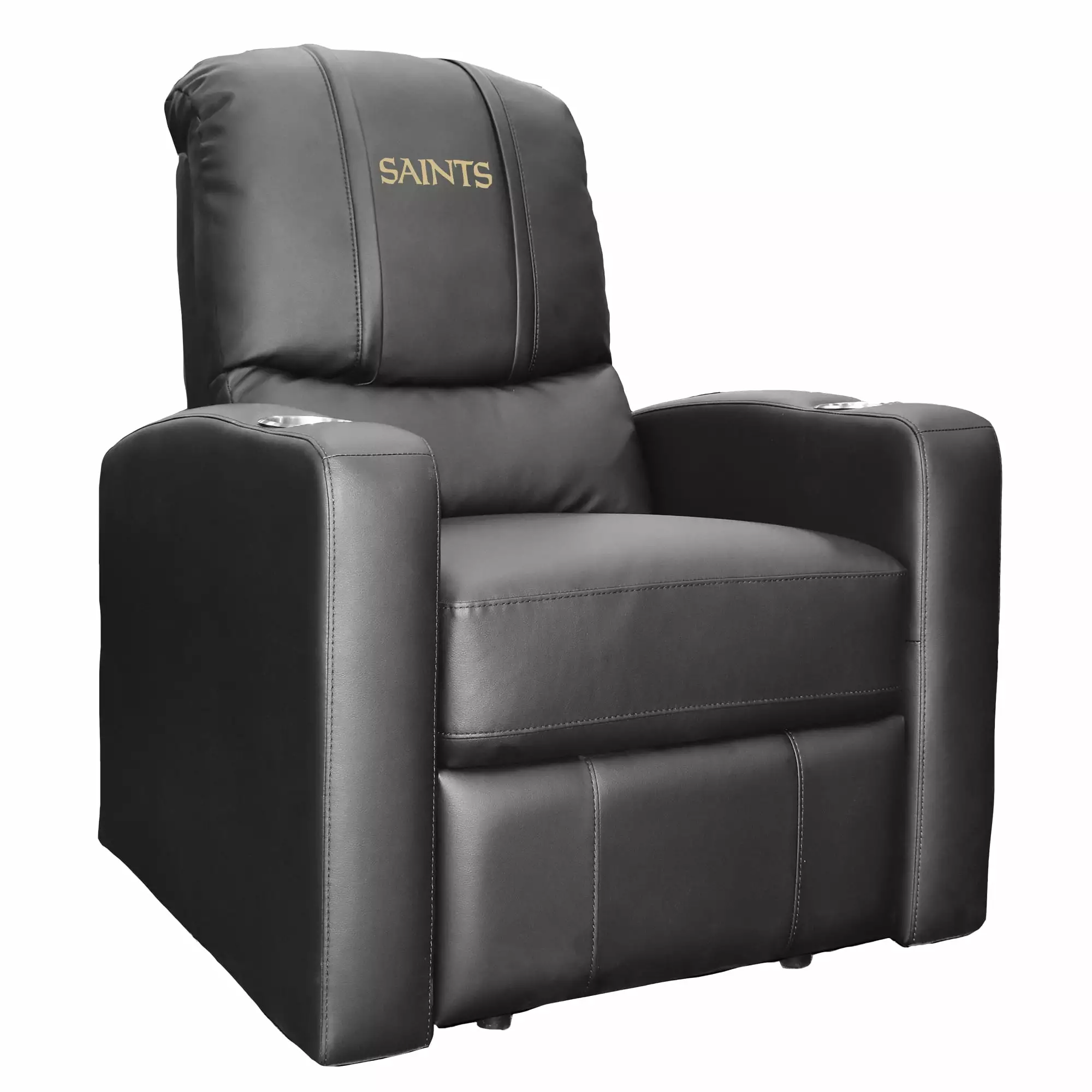 New Orleans Saints Secondary Logo Stealth Recliner Zipper System DreamSeat