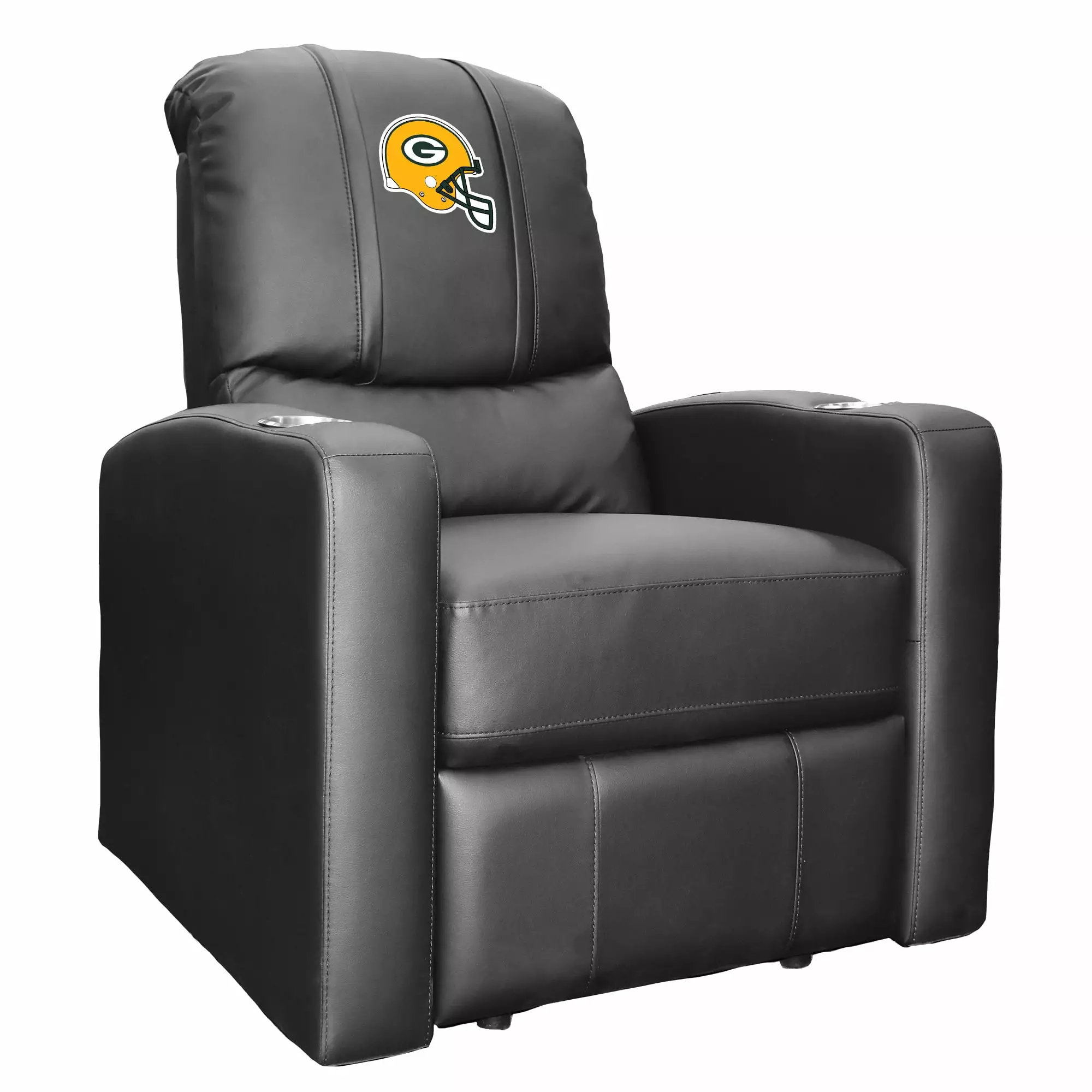 Green Bay Packers Helmet Logo Stealth Recliner Zipper System DreamSeat