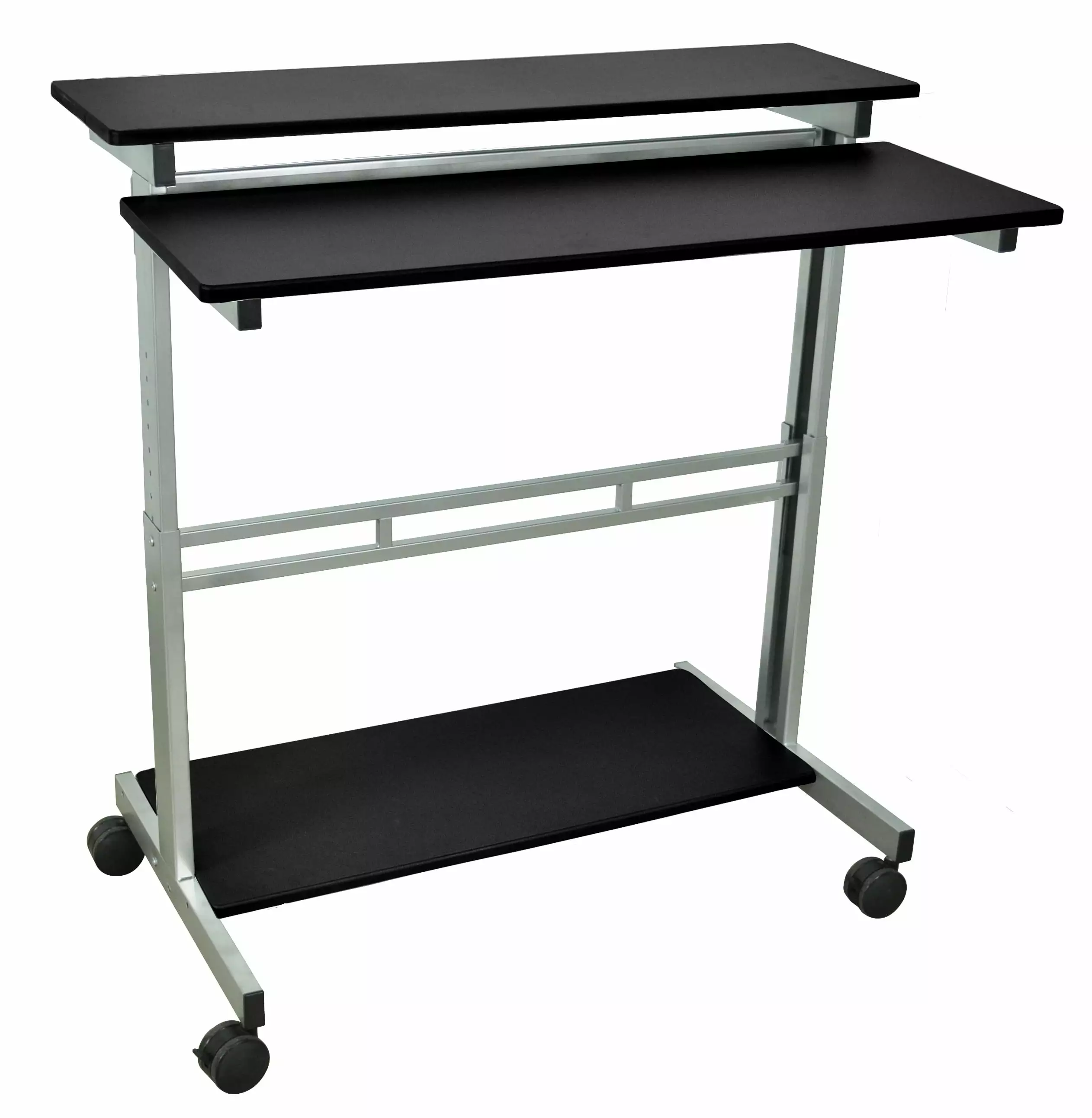 Offex Stand Up Desk Black Home and Office Ergode