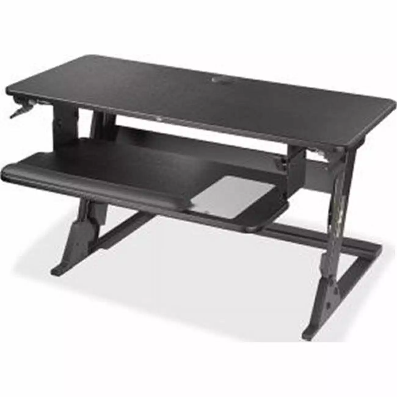 29 x 22.2 Inch Precision Standing Desk Compact Adjustable Workstation SeatSolutions