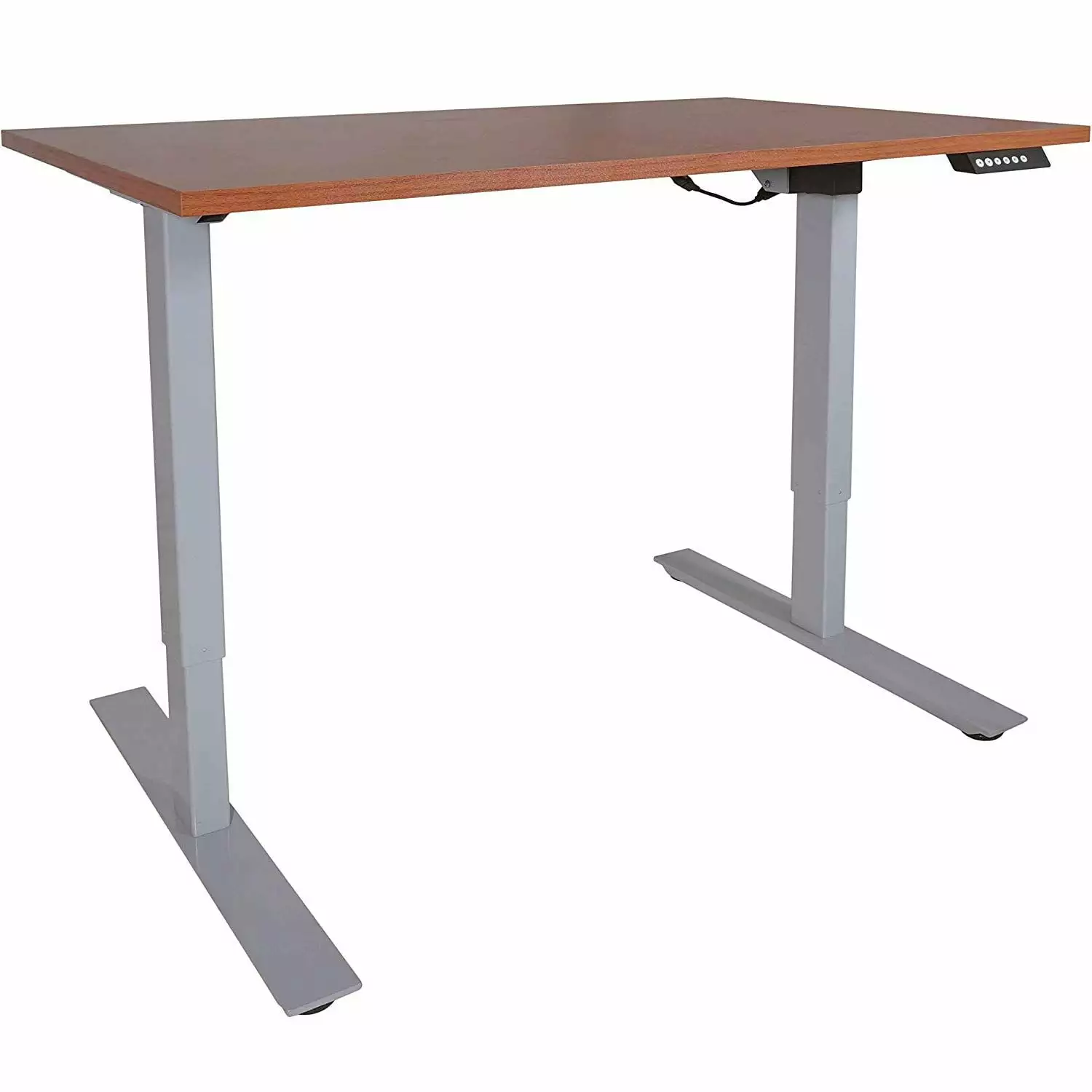 Titan Fitness A2 Single Motor Sit/Stand Desk Wood 30x48 Top Conversion