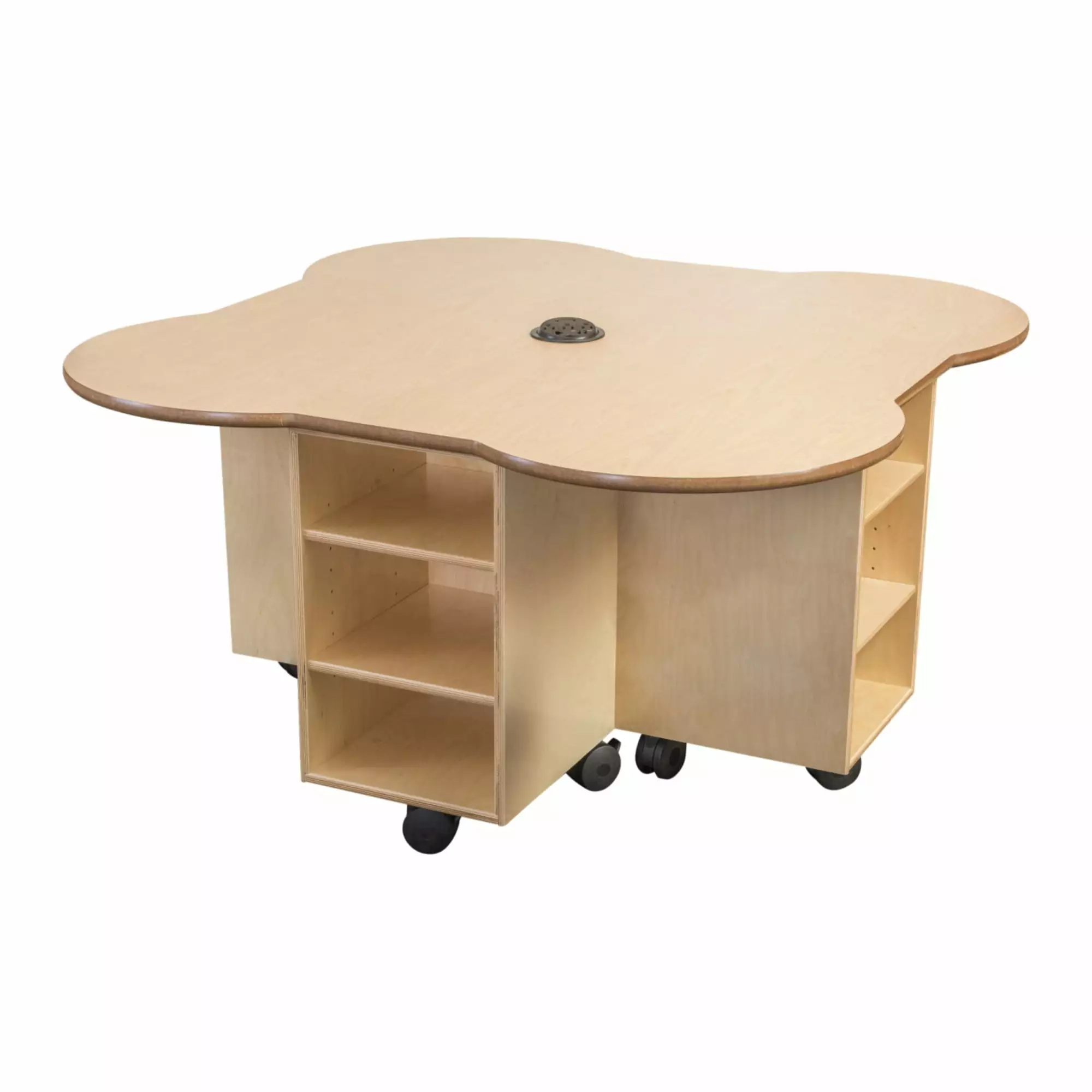 Childcraft Mobile STEAM Table 47-3/4 x 47-3/4 x 25 Inches Kids Activity Desk