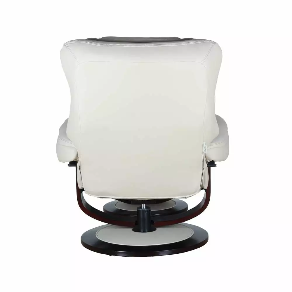 Barcalounger Roscoe Swivel Pedestal Recliner Ottoman - Comfortable Living Room Chair