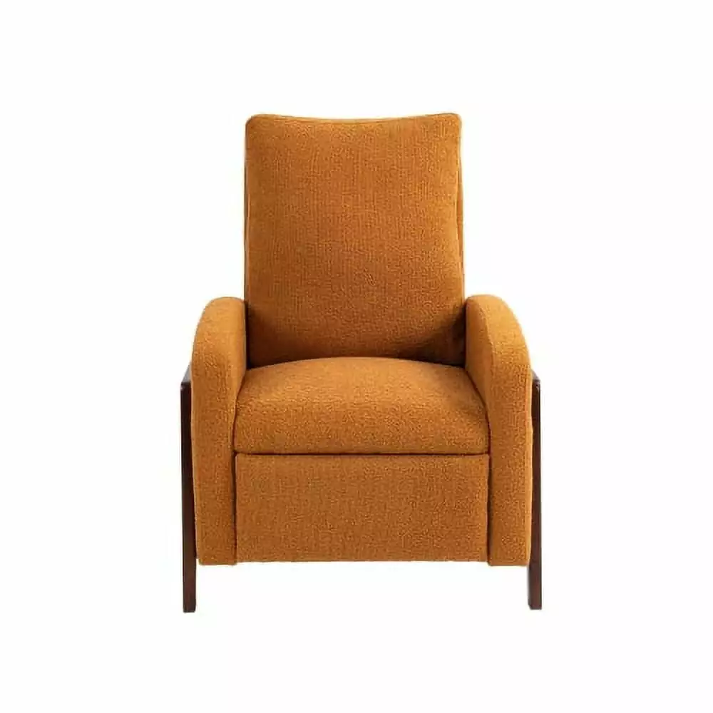 Adjustable Home Theater Single Fabric Recliner Sofa Thick Seat Cushion JUHOO