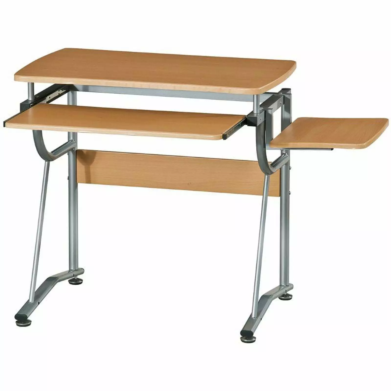 Scranton & Co Traditional Wood Computer Desk Cherry Classic Home Office Desk