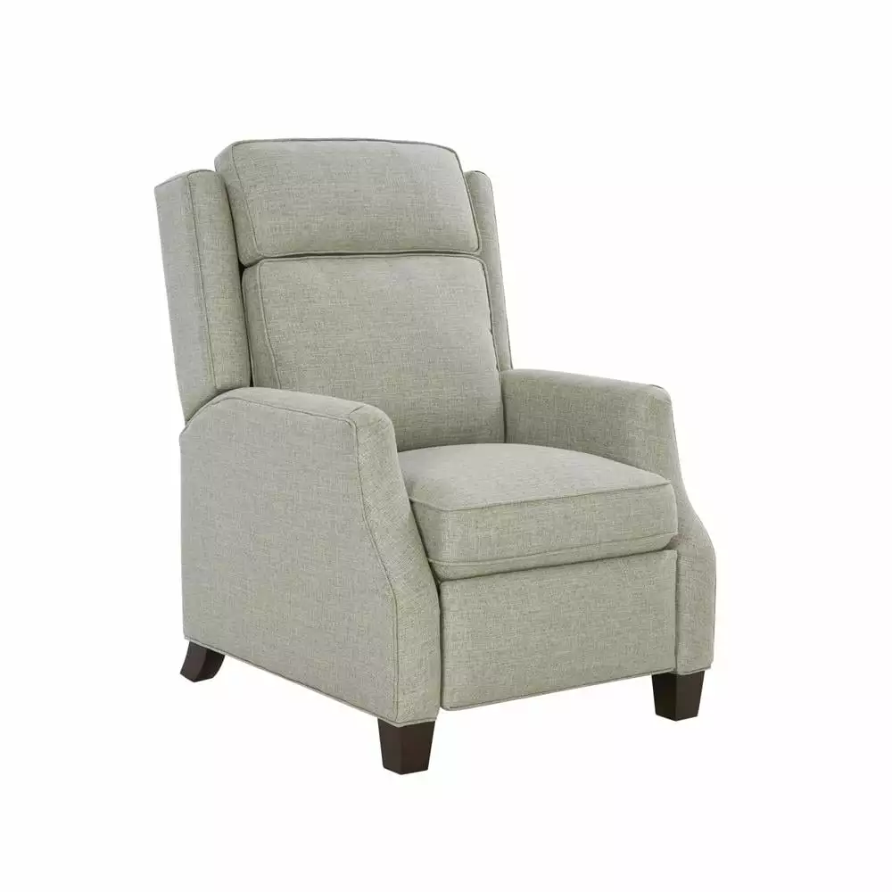 Barcalounger Nixon Fabric Recliner Chair Linen Gray