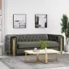 3-Seat Sofa Tufted Back and Arm - Modern Living Room Furniture Jamini