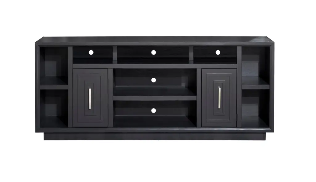 Sunset 83 Inch TV Stand Console TVs Up To 95 Inches No Assembly Required bridgevine home