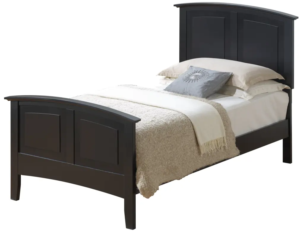 Hammond G5450A Tb Twin Bed 2 Boxes Black Black Particle Board glory furniture