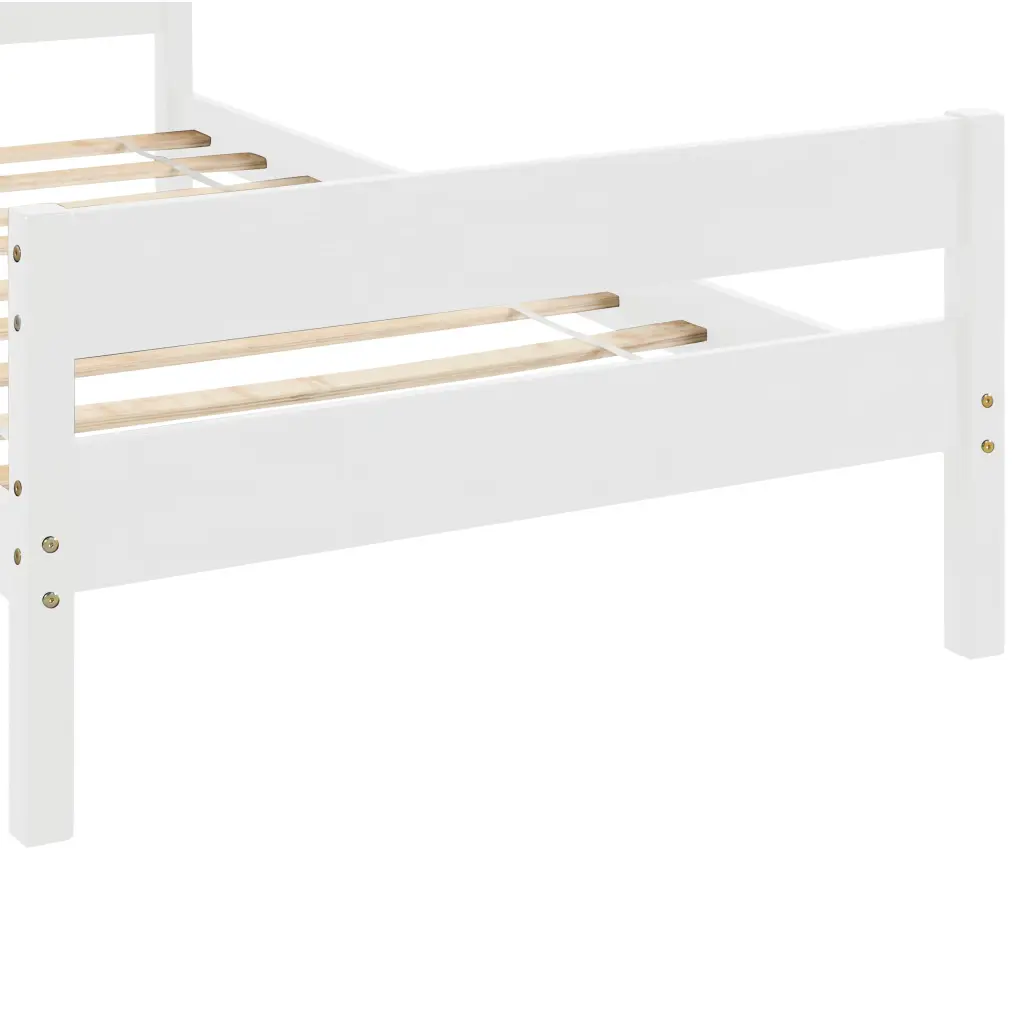 Twin Bed Headboard And Footboard White Pine inspirit