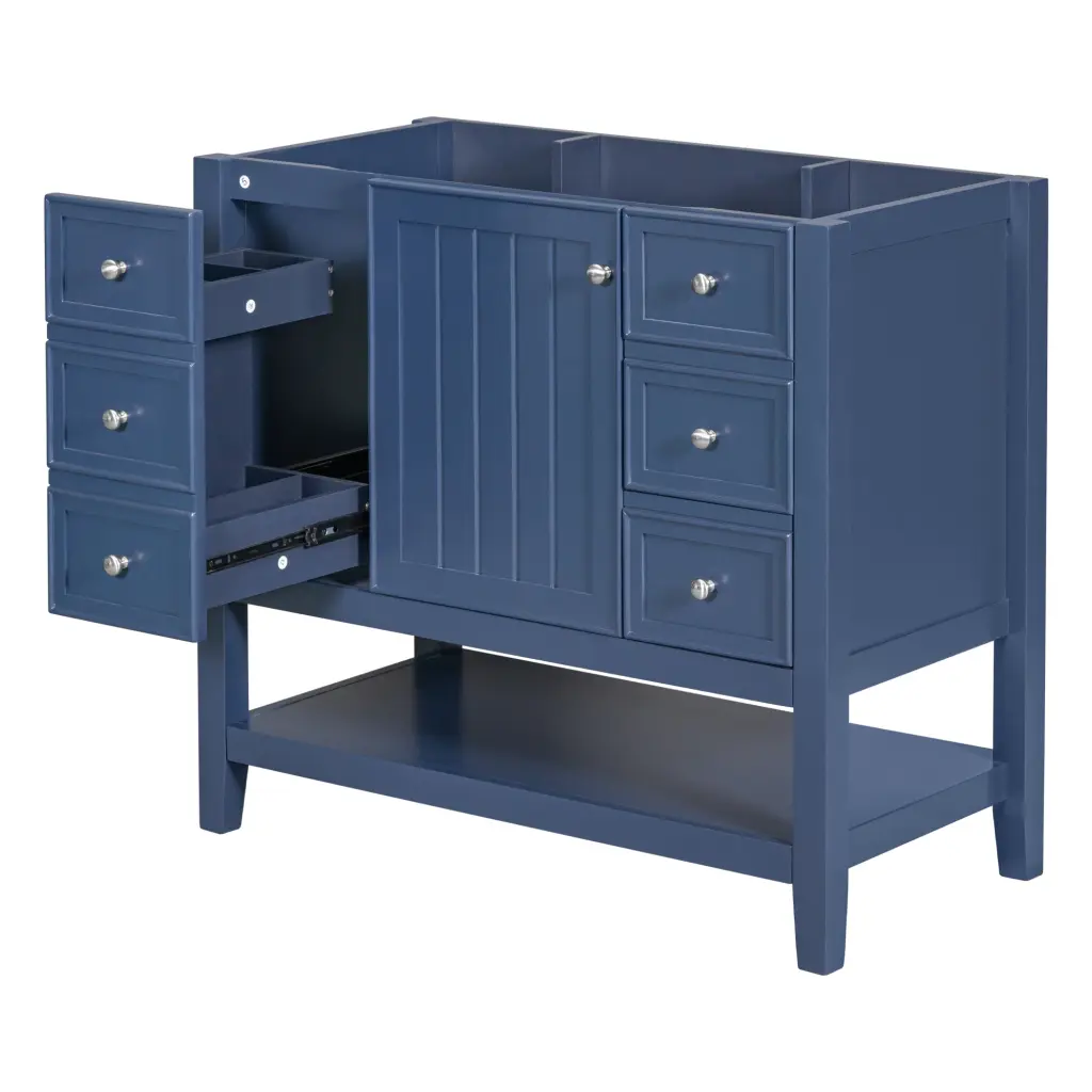 36-Inch Bathroom Vanity Without Sink, Cabinet Base Only, One Cabinet rnb