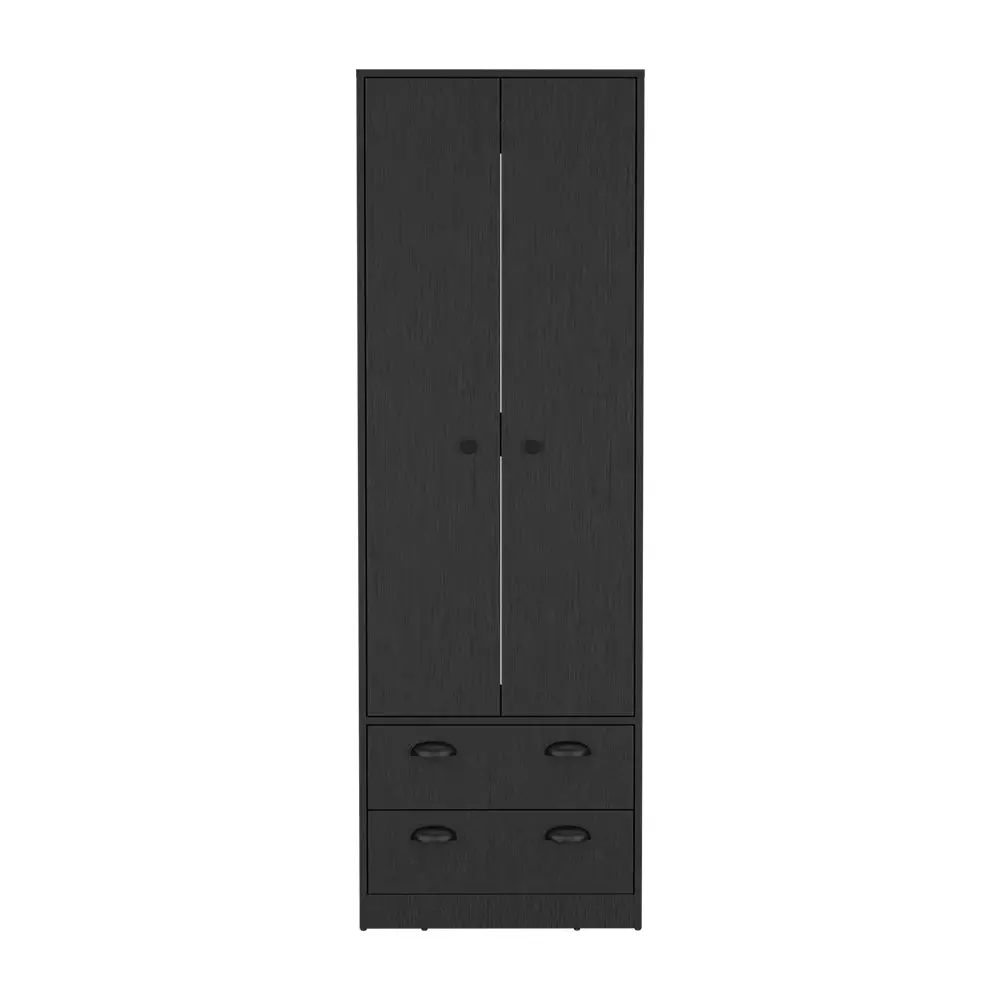 Hobbs Black Armoire Bedroom Particle Board Construction treevol furniture