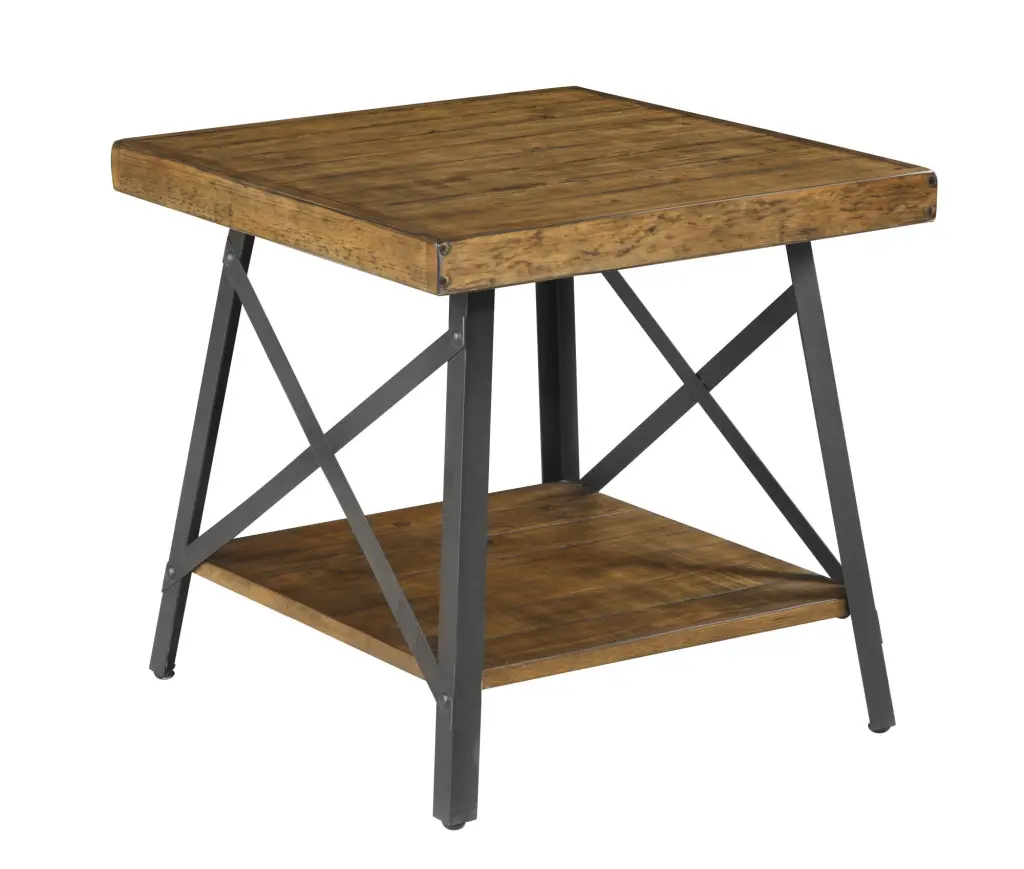 Douglas Brown End Table Solid Wood Side Table wallace - bay