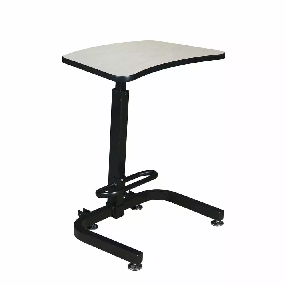 Belen Kox Brody Sit-Stand Desk Maple Wood Adjustable Height Office Desk