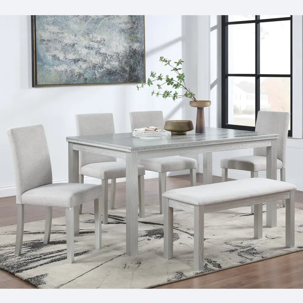 Wooden Dining Rectangular Table Bench Kitchen Table Bench fullbarn e-commerce