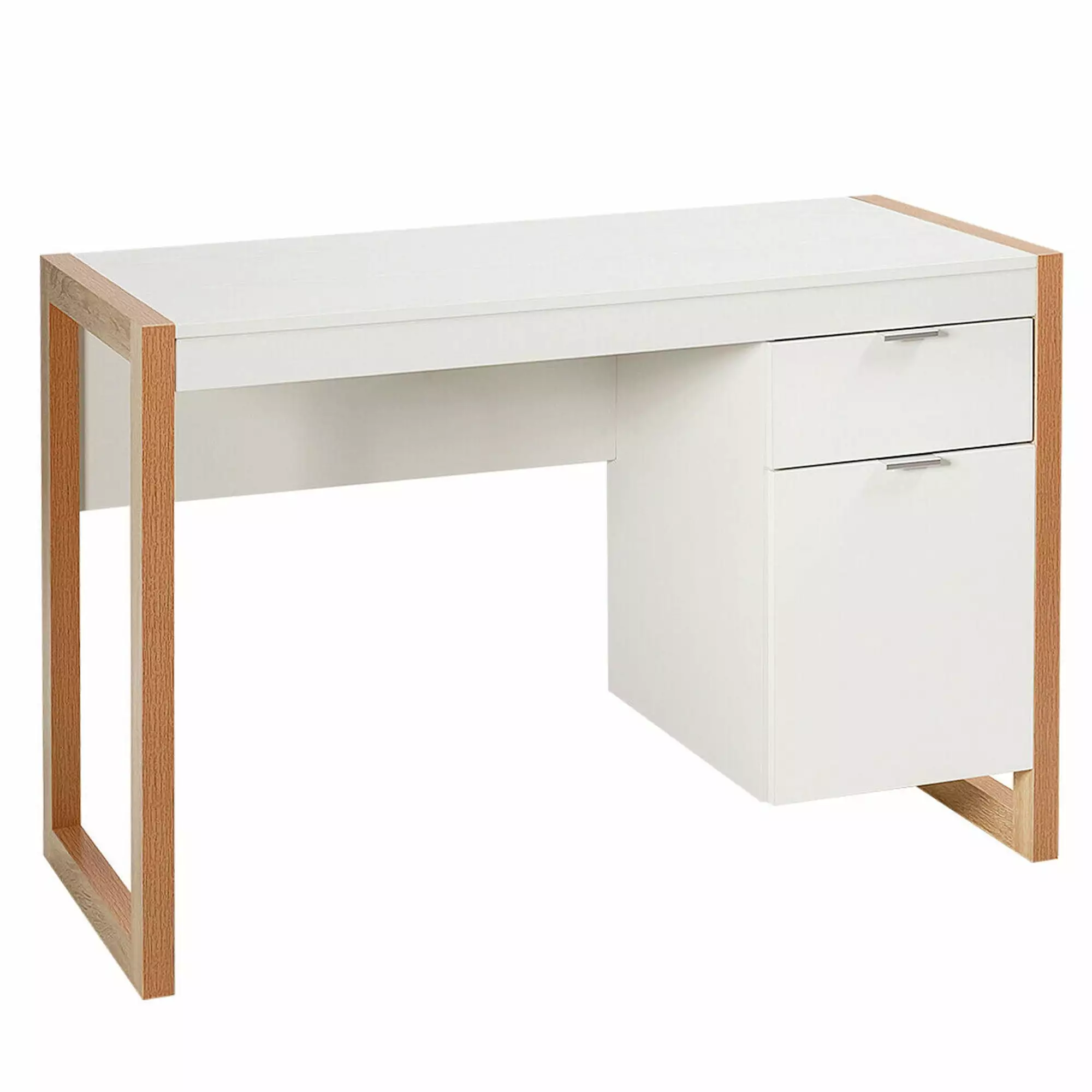 Gymax Modern Workstation Desk Storage Cabinet Home Office