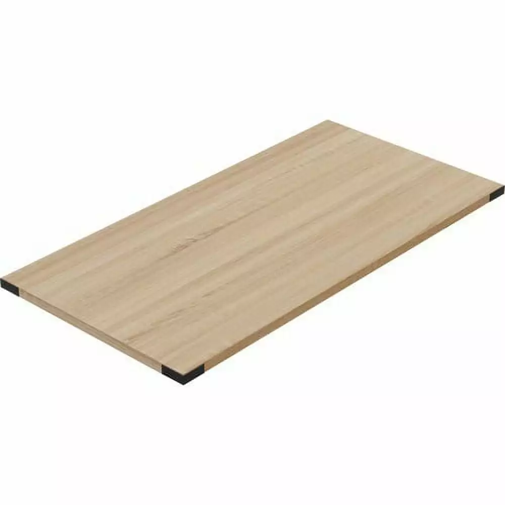 Safco Mirella Free Standing Desk Modesty Panel 72 x 36 Inches Sand Dune Laminate