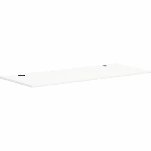 HON Mod Worksurface 72W Simply White Laminate Office Desk