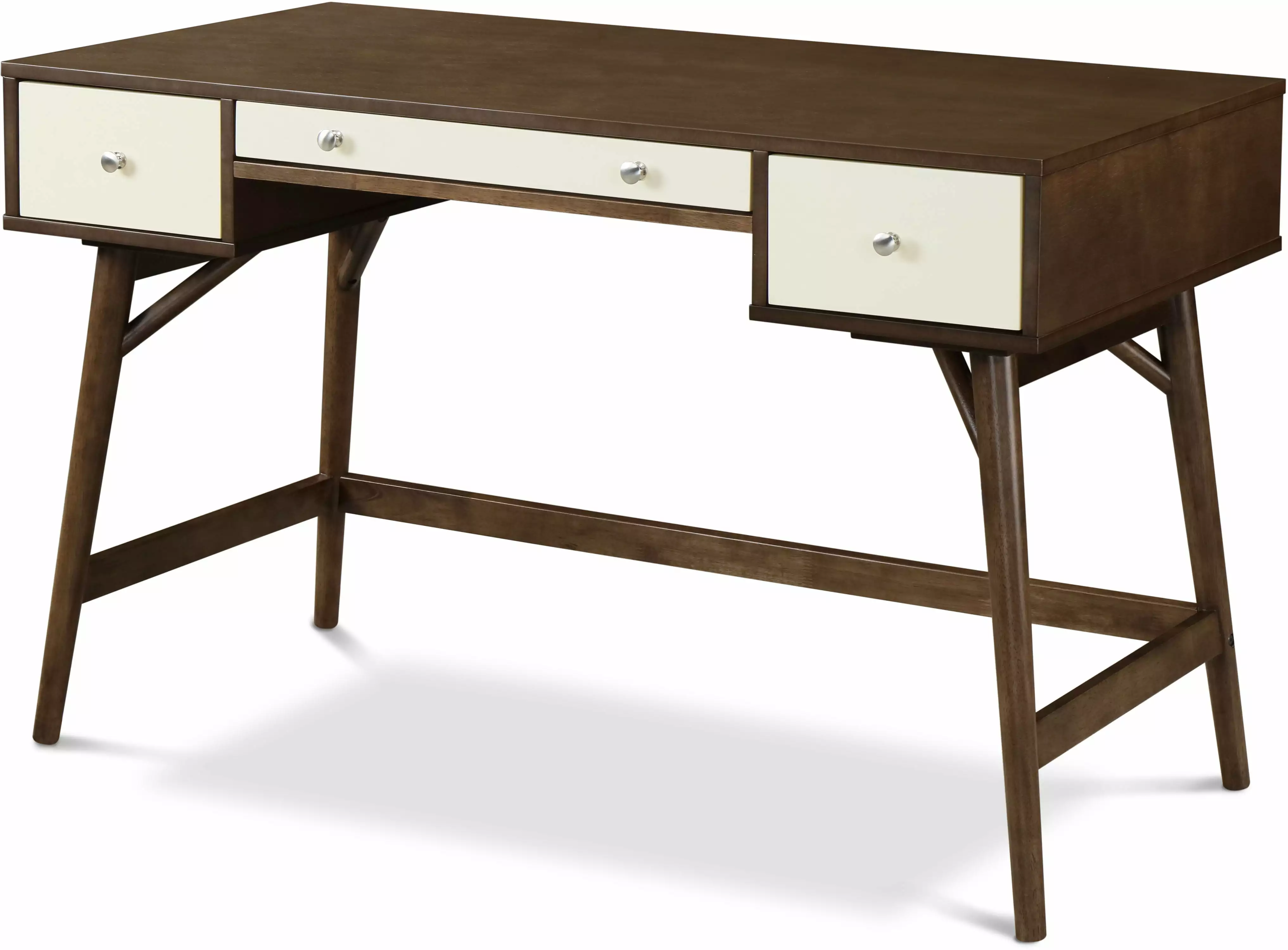 Adore Decor Sutton Wood Writing Desk Brown Home Office Desk