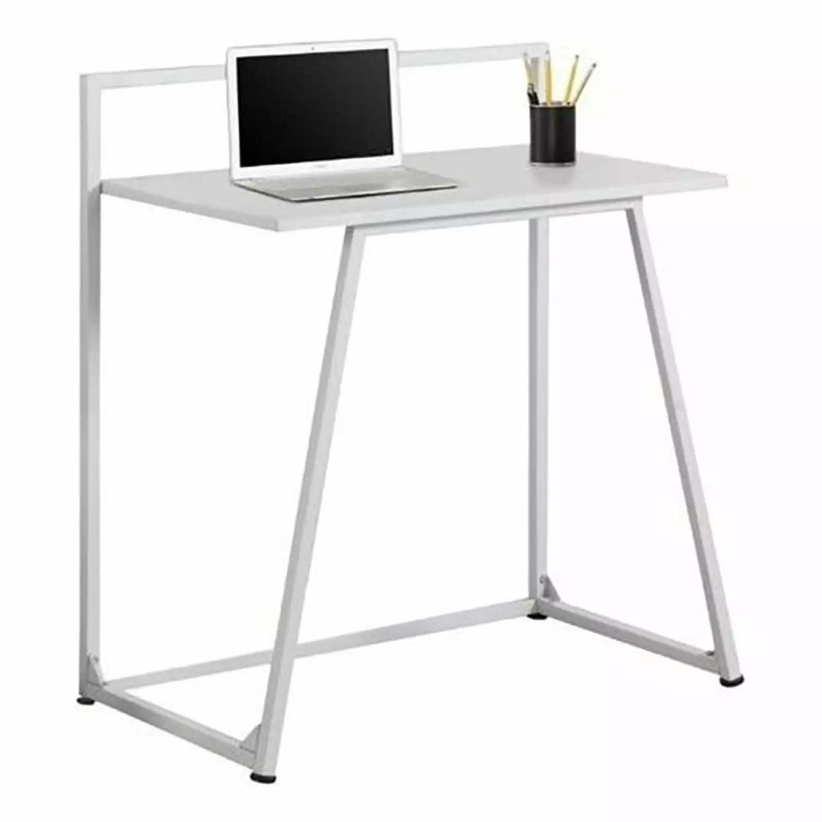 Atlin Designs 32 Mid-Century Engineered Wood Writing Desk White