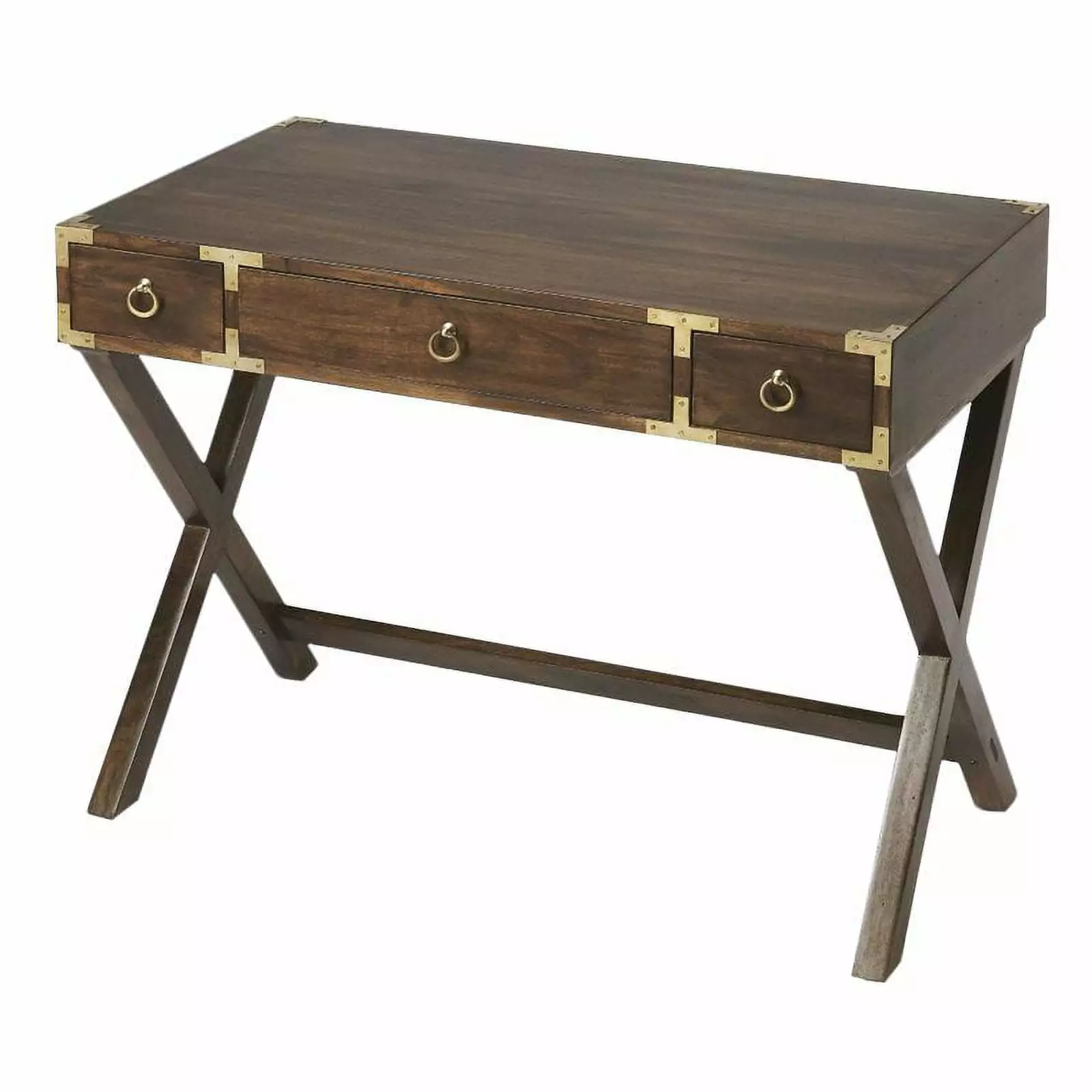 Beaumont Lane Writing Desk Dark Brown