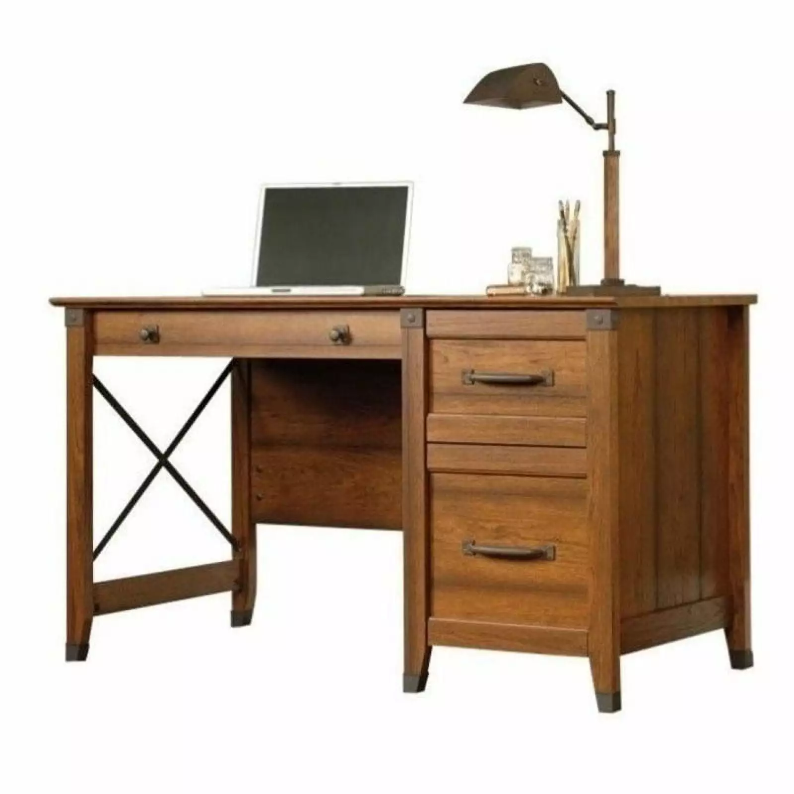 Bowery Hill Desk Washington Cherry Home Office Writing Desk