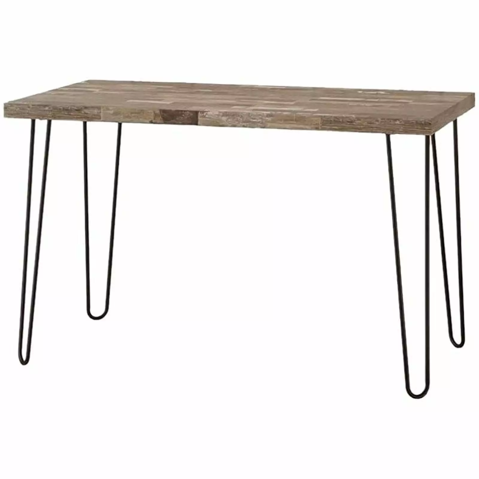 Bowery Hill Writing Desk Salvaged Cabin and Black - Rustic Home Office Desk
