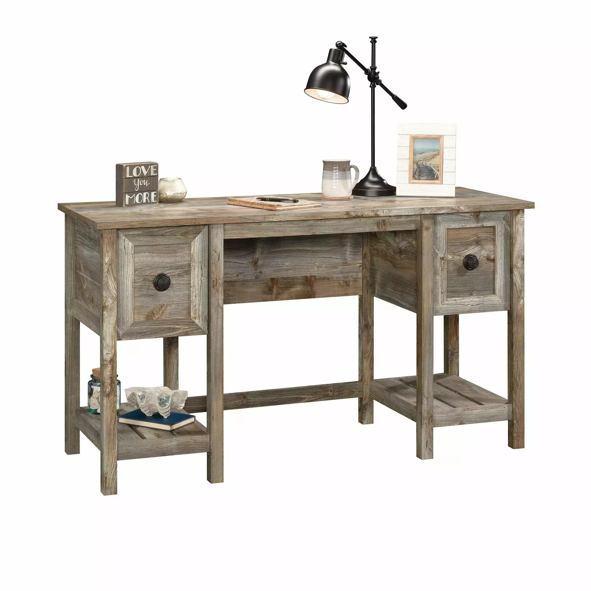 CasaSole 54 Wide Desk Rustic Cedar Finish