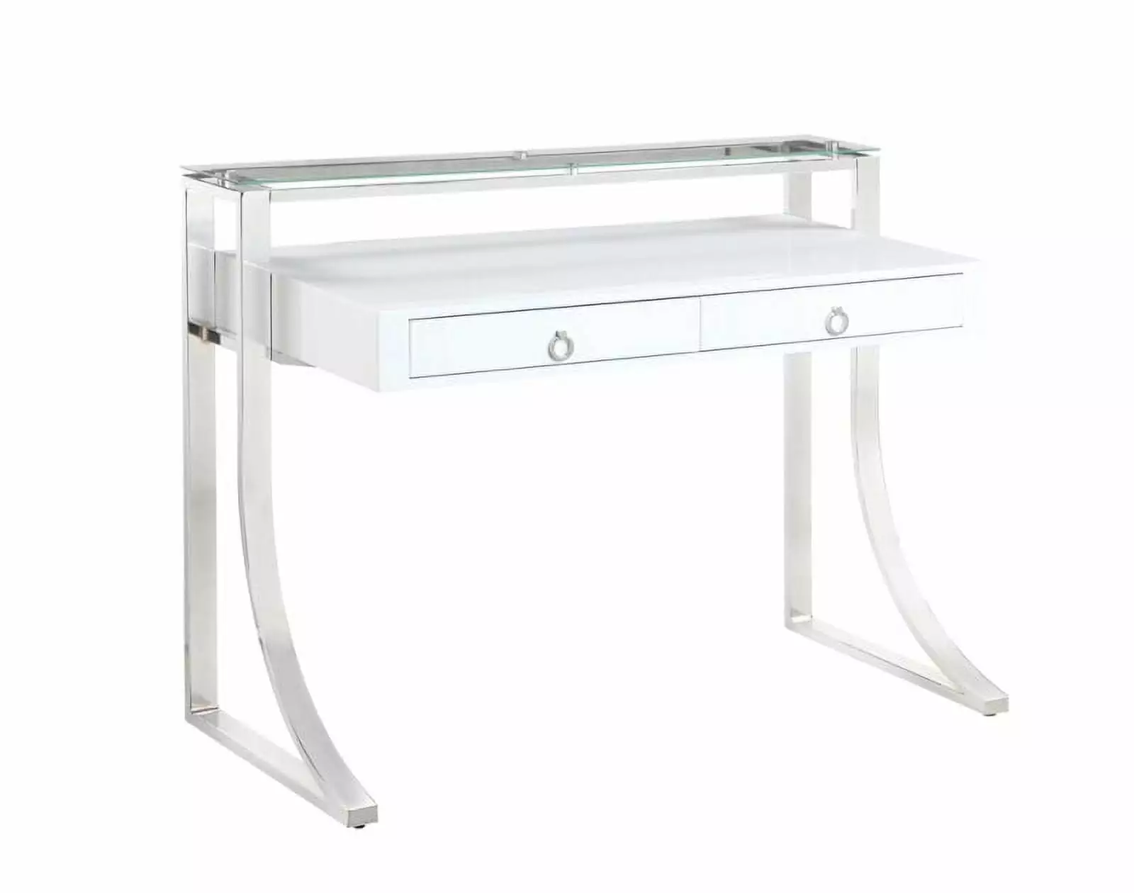 Coaster Furniture Writing Desk 47.5 x 25.75 x 6.75 - Compact Office Desk Coaster Company