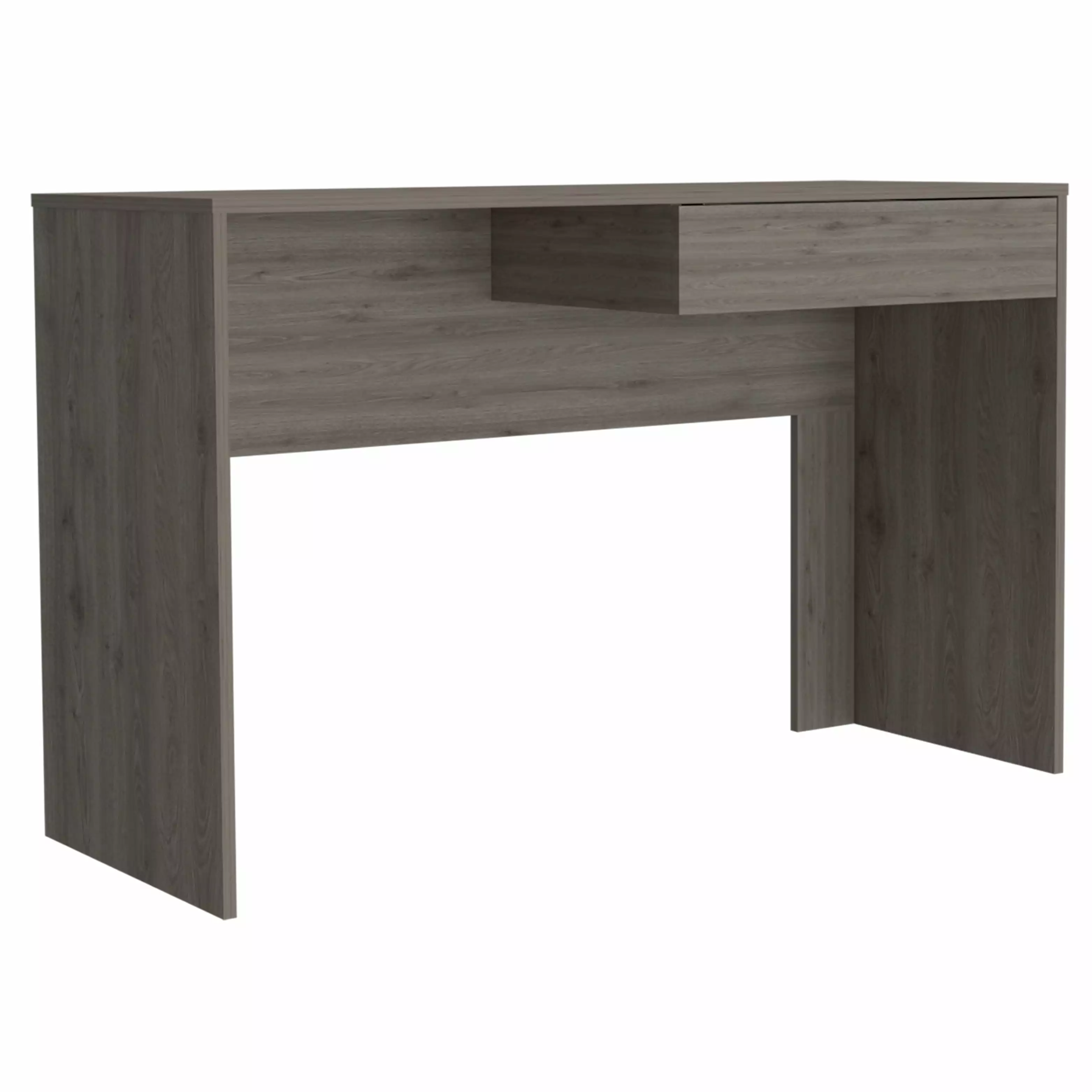 Depot E-Shop Acanto Writing Computer Desk Drawer Light Gray Modern Office Desk Depot Eshop