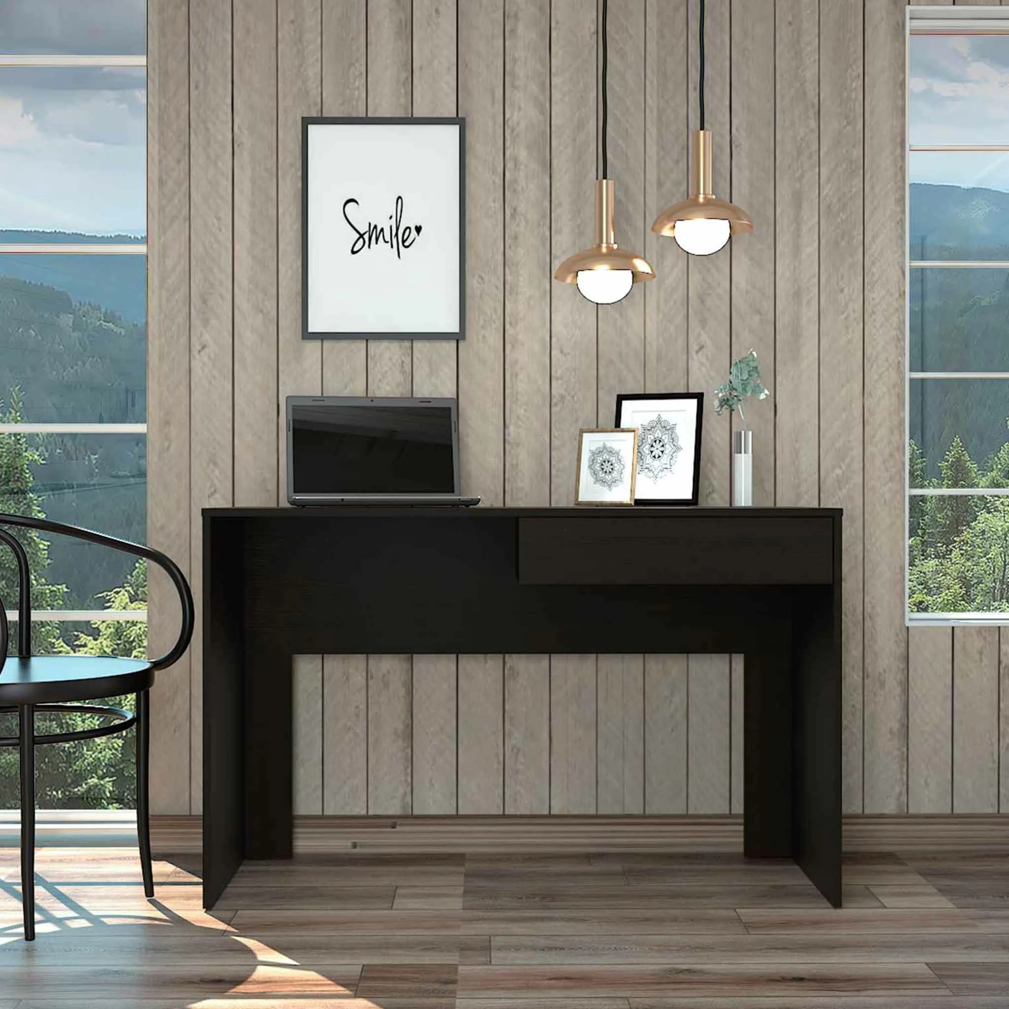 GeeHome Tampa Writing Computer Desk One Drawer