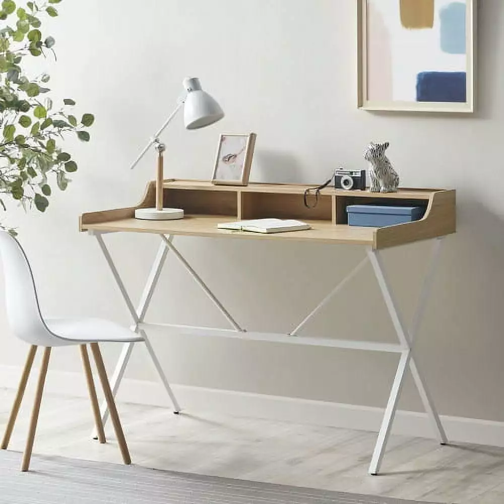 HLONK Laurel Desk - Classic Wooden Writing Desk Home Office