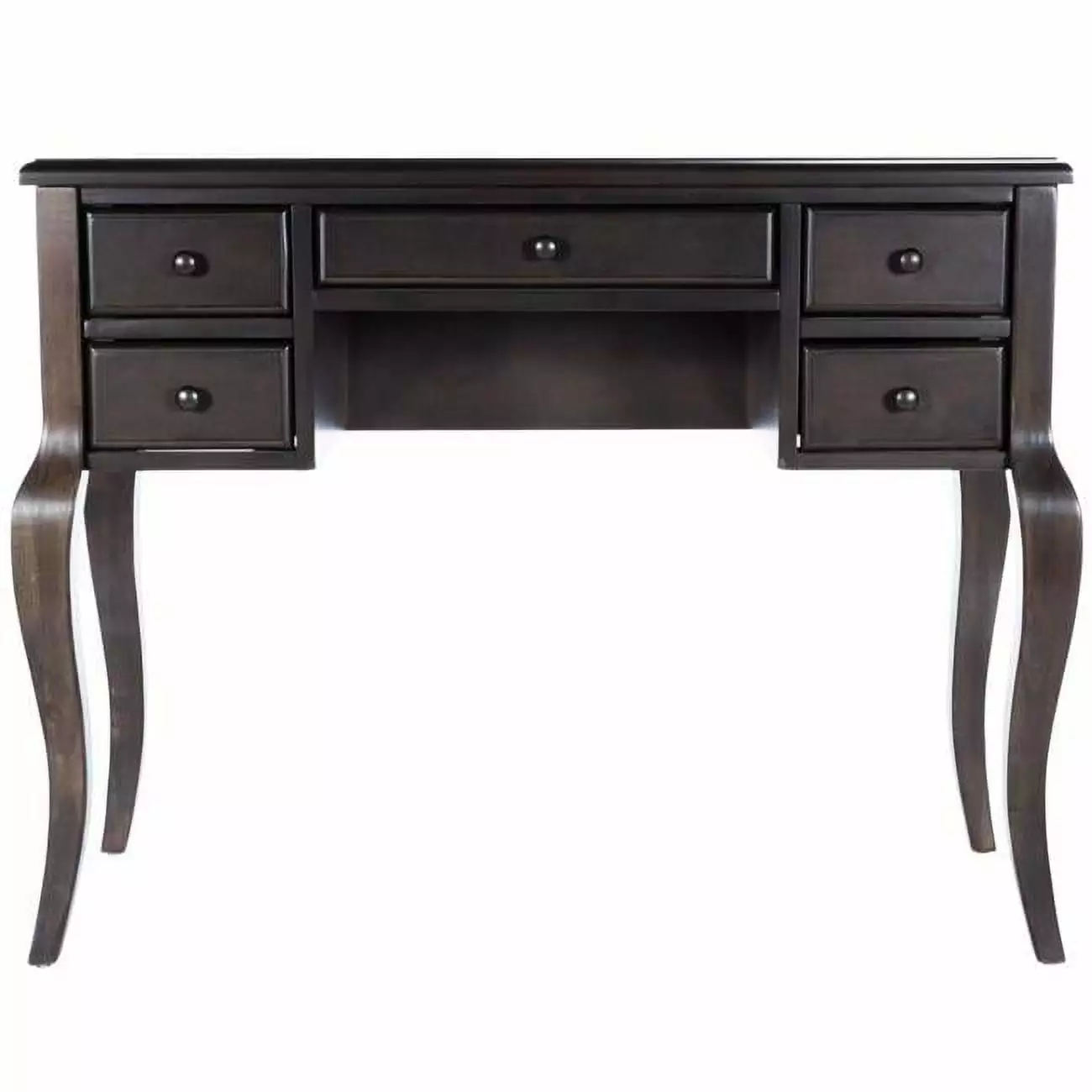 HomeRoots 32 x 40 x 16.5 . Coffee Writing Desk - Compact Modern Home Office Desk