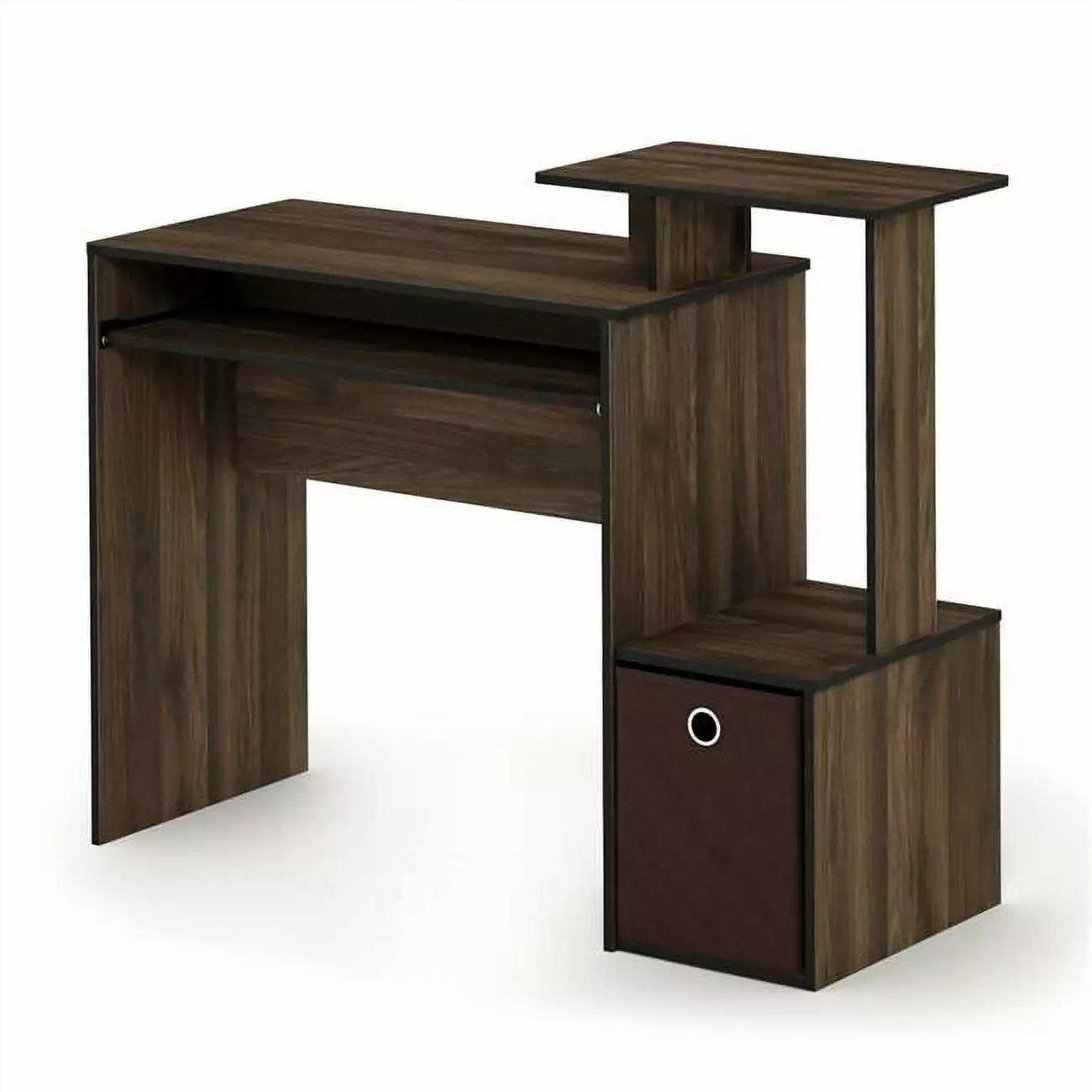 12095CWN-DBR Econ Multipurpose Home Office Computer Writing Desk Bin Lauren Ralph Lauren