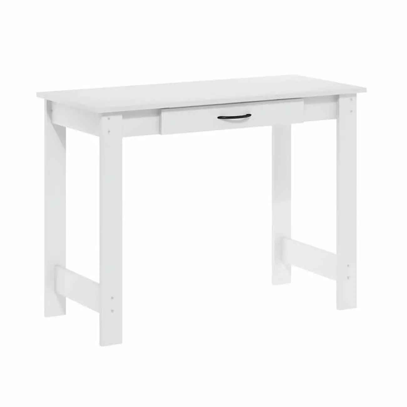 Jaya Writing Desk Drawer 17.5 x 39.2 x 29 Inches White Compact Home Office Desk Lauren Ralph Lauren