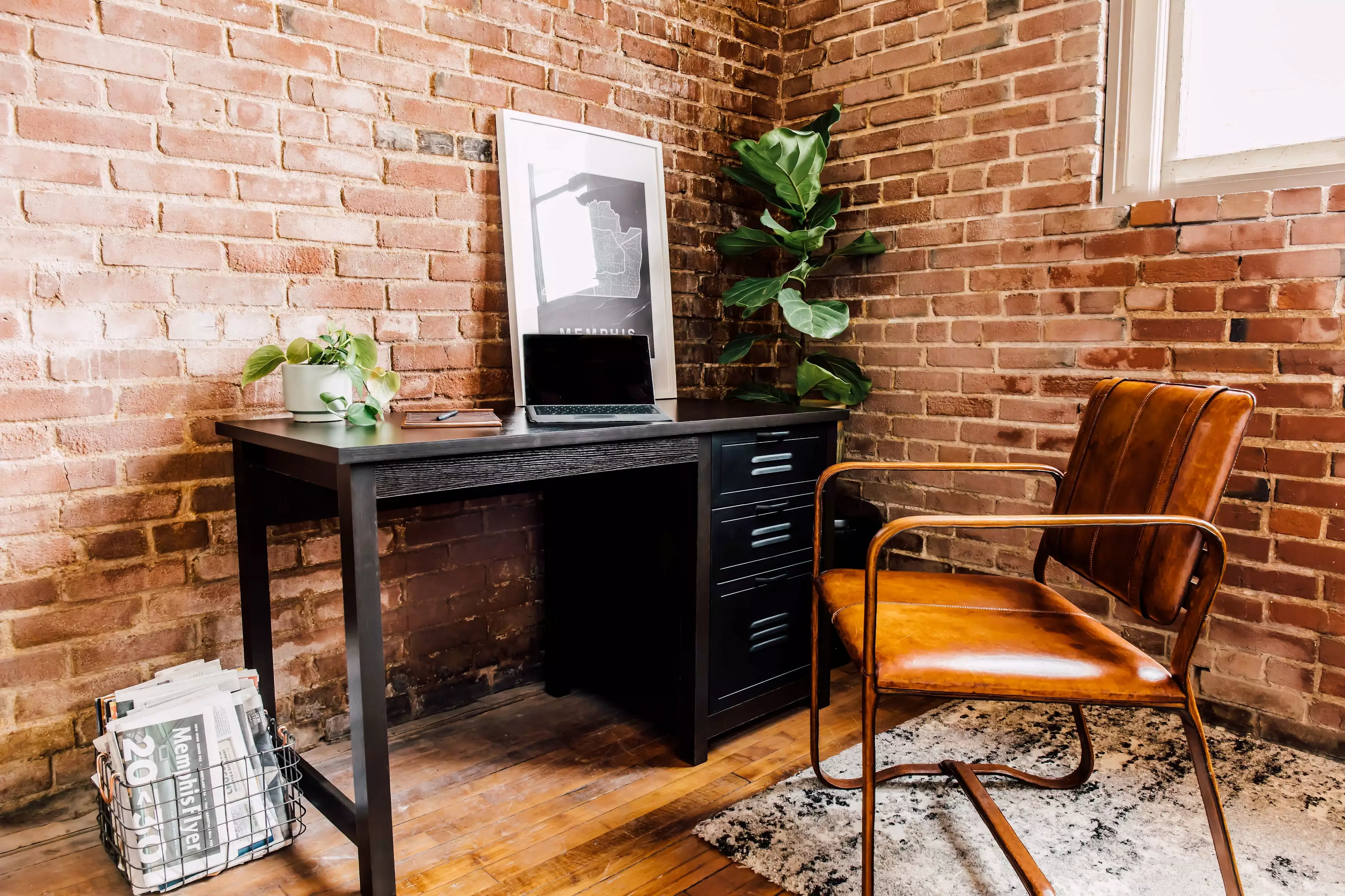 Norwood Range 3-Drawer Writing Desk Espresso Finish OneSpace