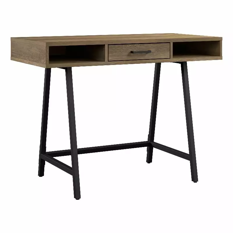 Pemberly Row 40W Writing Desk Reclaimed Pine - Engineered Wood Rustic Office Desk
