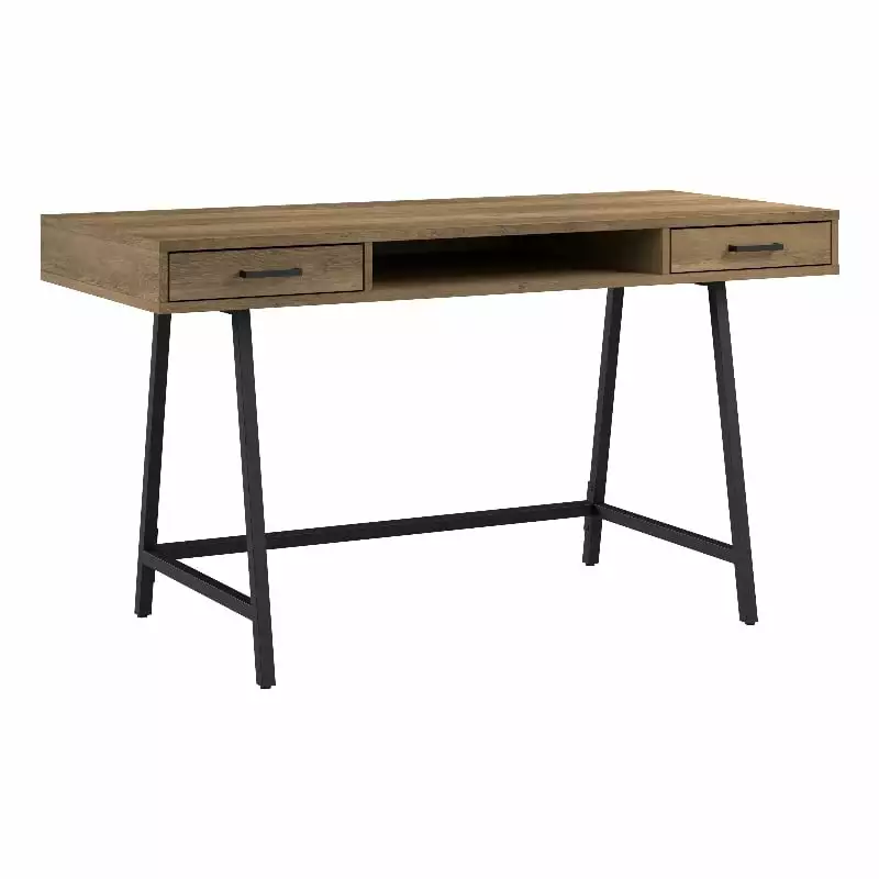 Pemberly Row 54W Writing Desk Reclaimed Pine - Engineered Wood