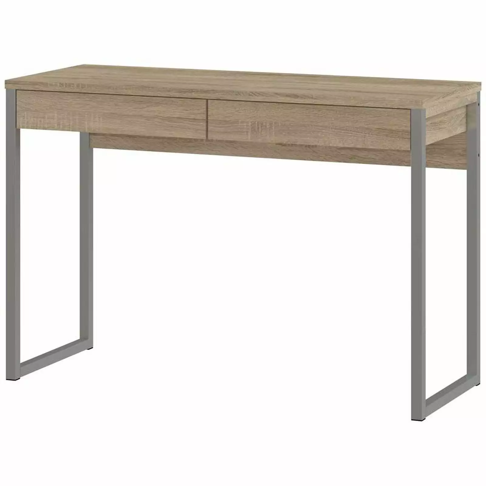 Pemberly Row 2 Drawer Writing Desk Oak