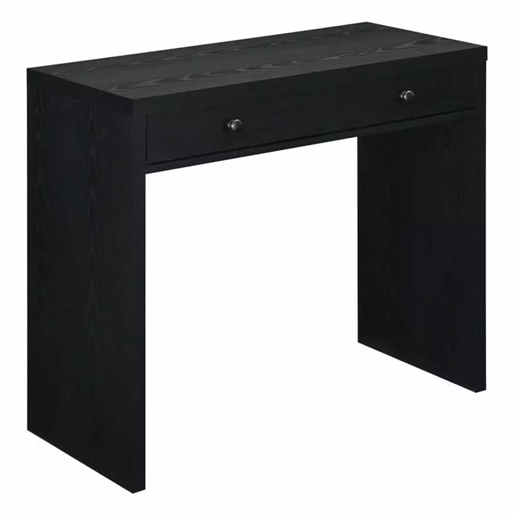 Pemberly Row Modern 36-inch Desk Drawer - Black Wood Finish Office Desk