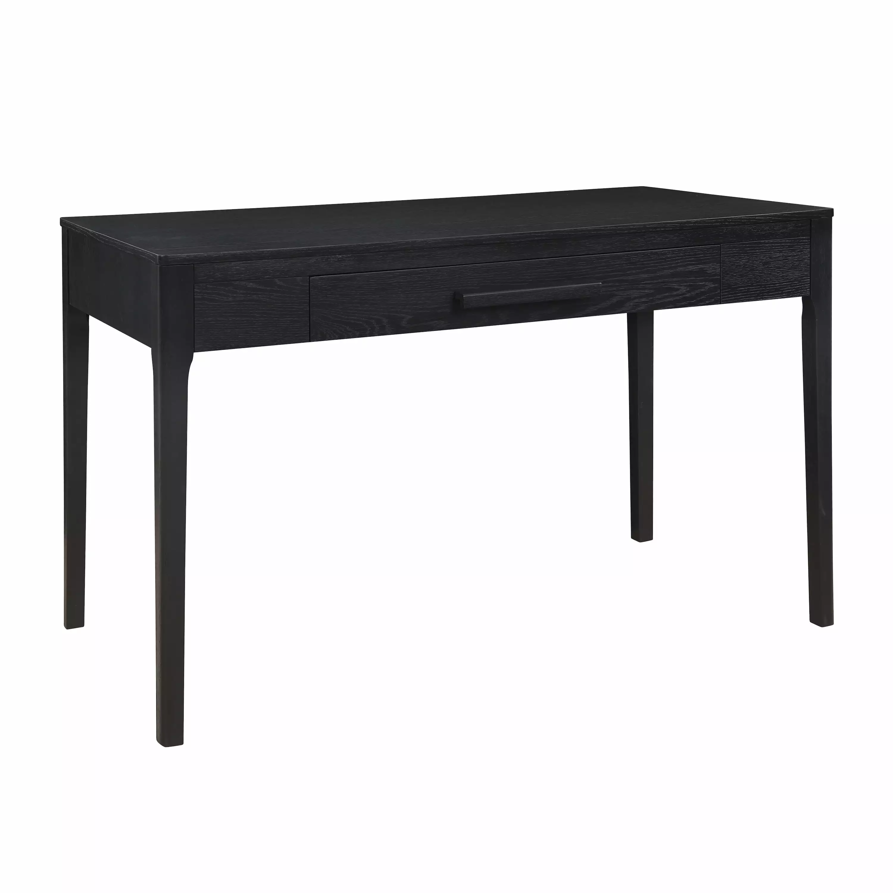 Powell Windmere Single Drawer Desk Black Home Office Writing Desk