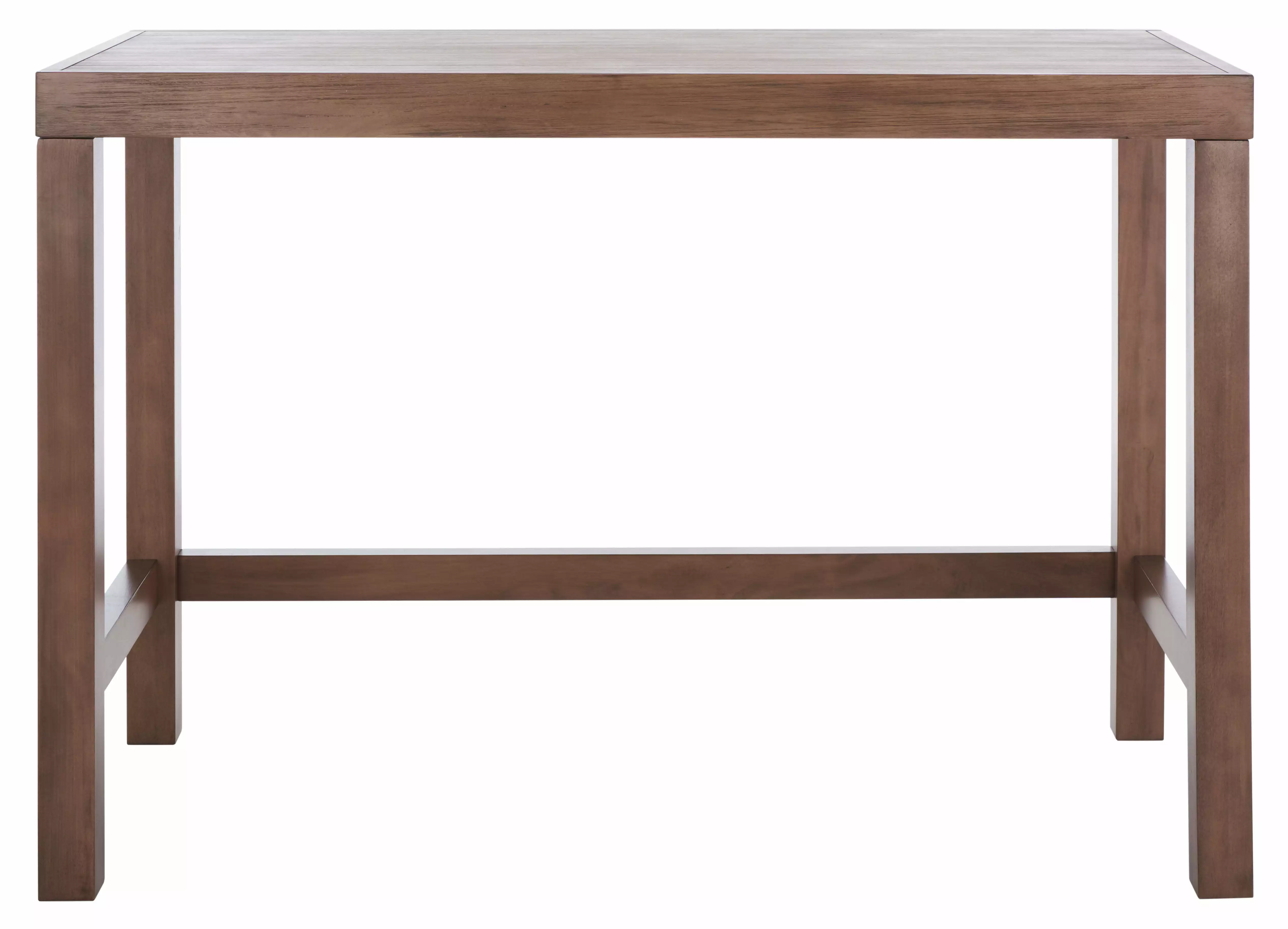 SAFAVIEH Graylyn Amish Rectangle Wood Writing Desk Brown