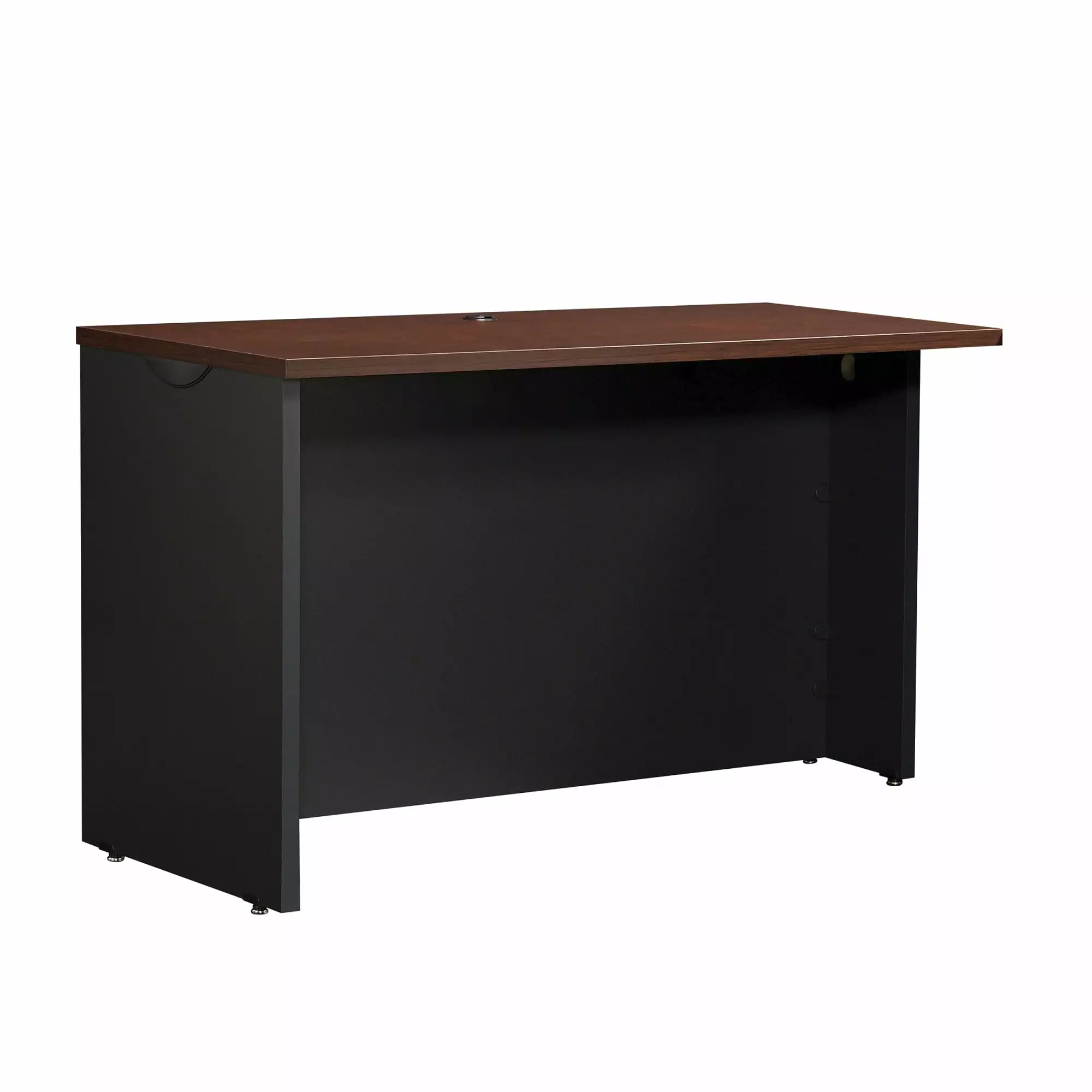 Sauder Via Engineered Wood Desk Return Classic Cherry Finish Home Office Desk