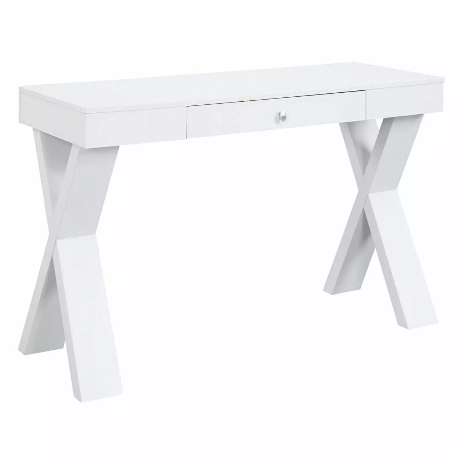 Scranton & Co White Writing Desk Home Office