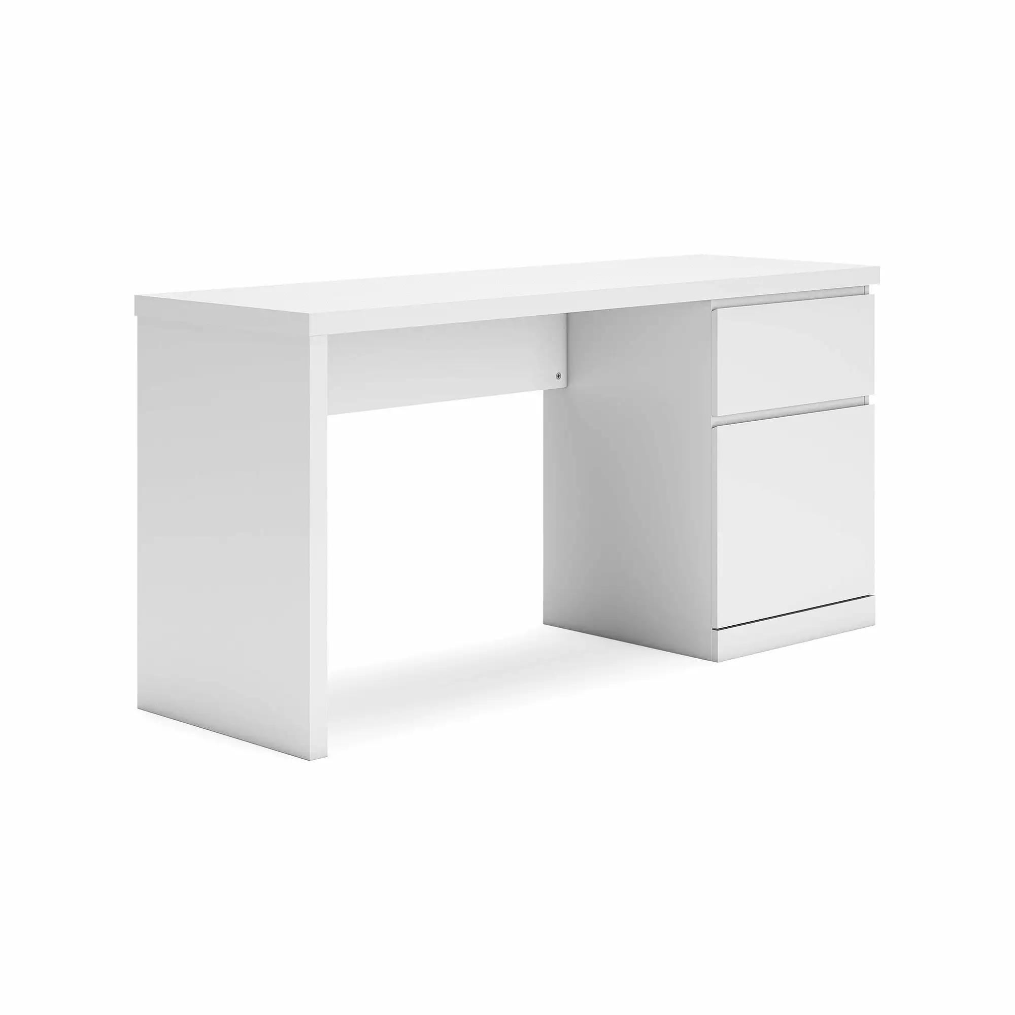 Signature Design Ashley Onita 60 Inch White Home Office Desk