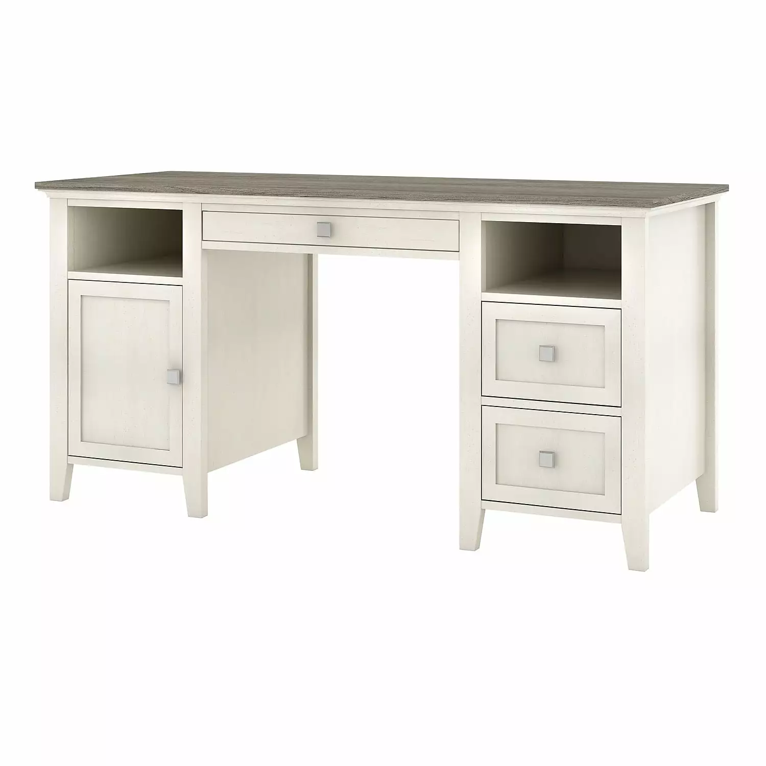 Whalen Abington 60 Desk White (SPUS-ABTD) STAPLES