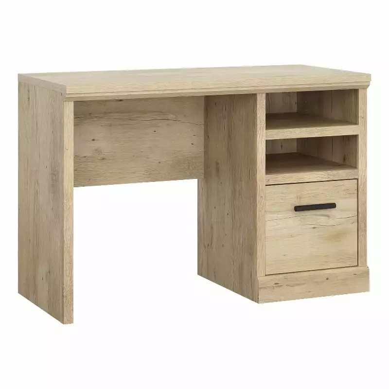 UrbanPro Modern Farmhouse Engineered Wood Desk Prime Oak Finish Home Office Desk