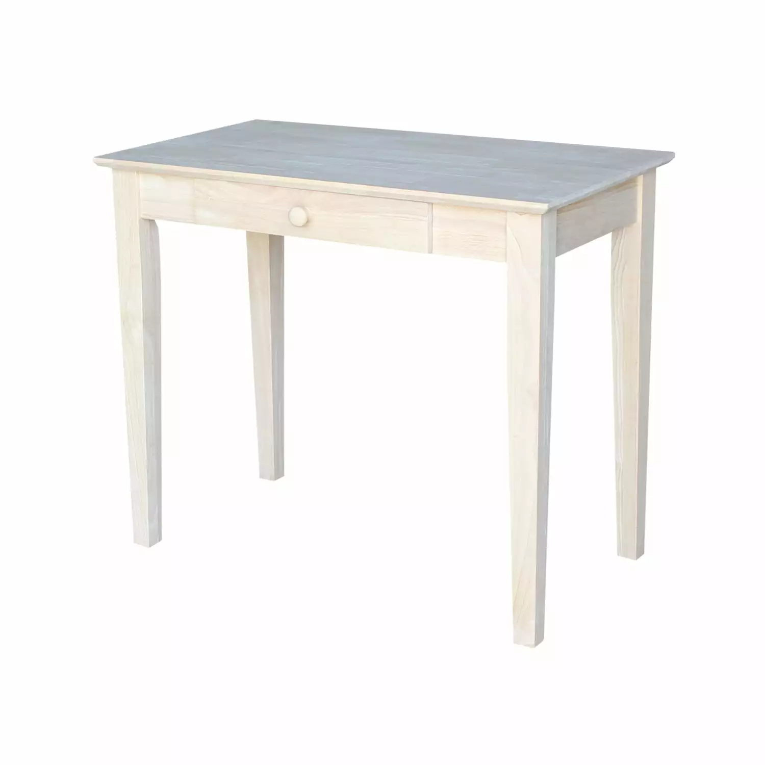 International Concepts Unfinished Writing Table DIY Furniture